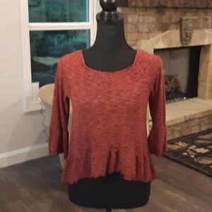 Hot Gal Red Sweater 